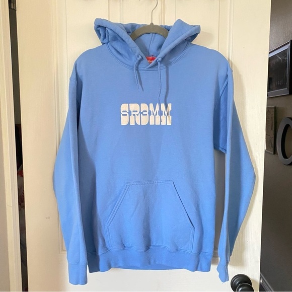 RAE SREMMURD Blue SR3MM Hoodie Wiz Khalifa Dazed and Blazed 2018 Summer Tour SM - Picture 2 of 8